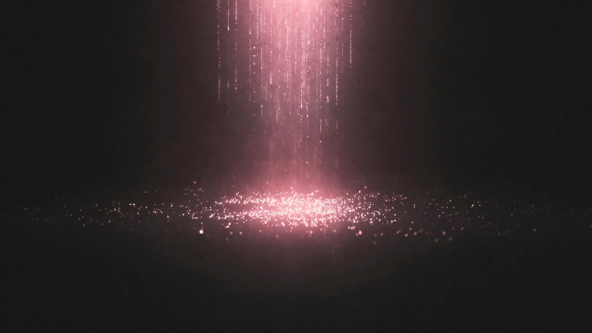 Discover — data signals coming into focus out of darkness