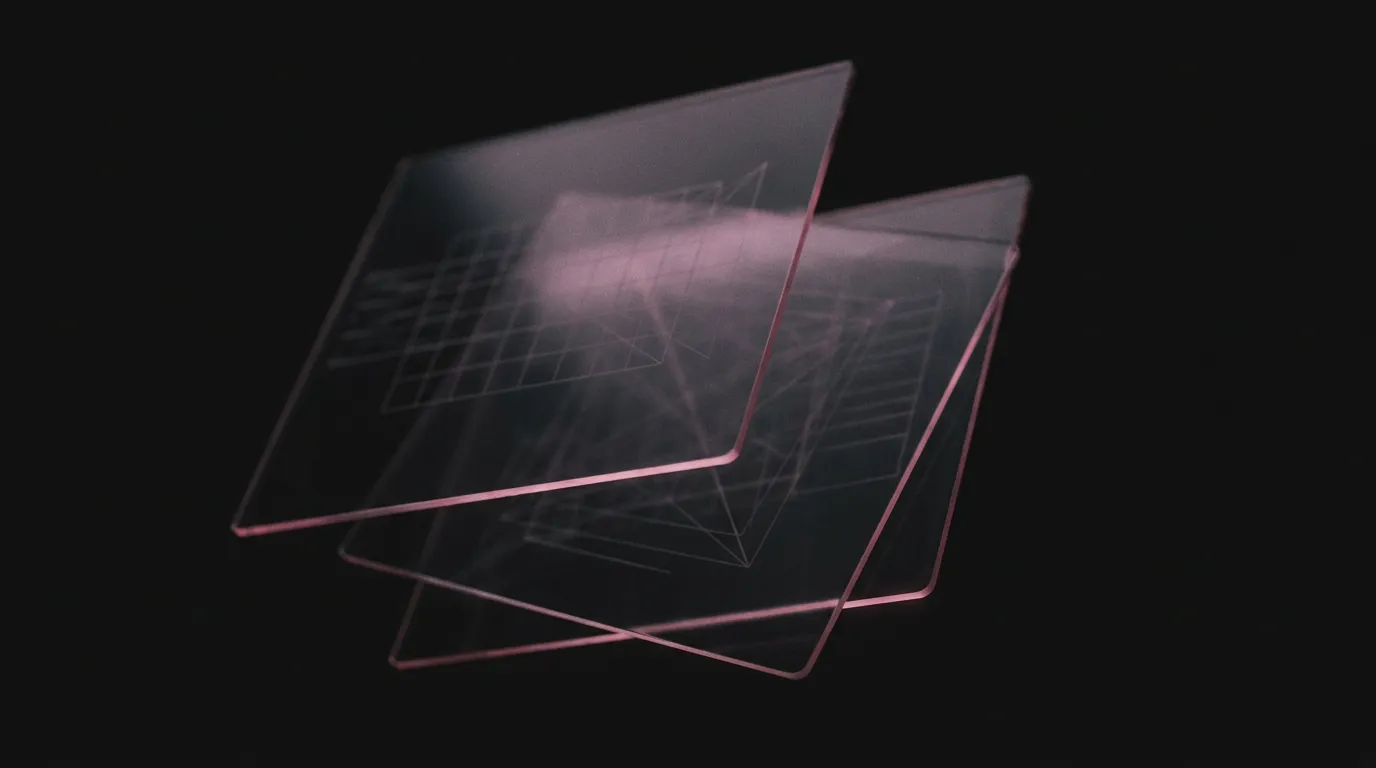 Layered software-engineering interfaces in a dark studio