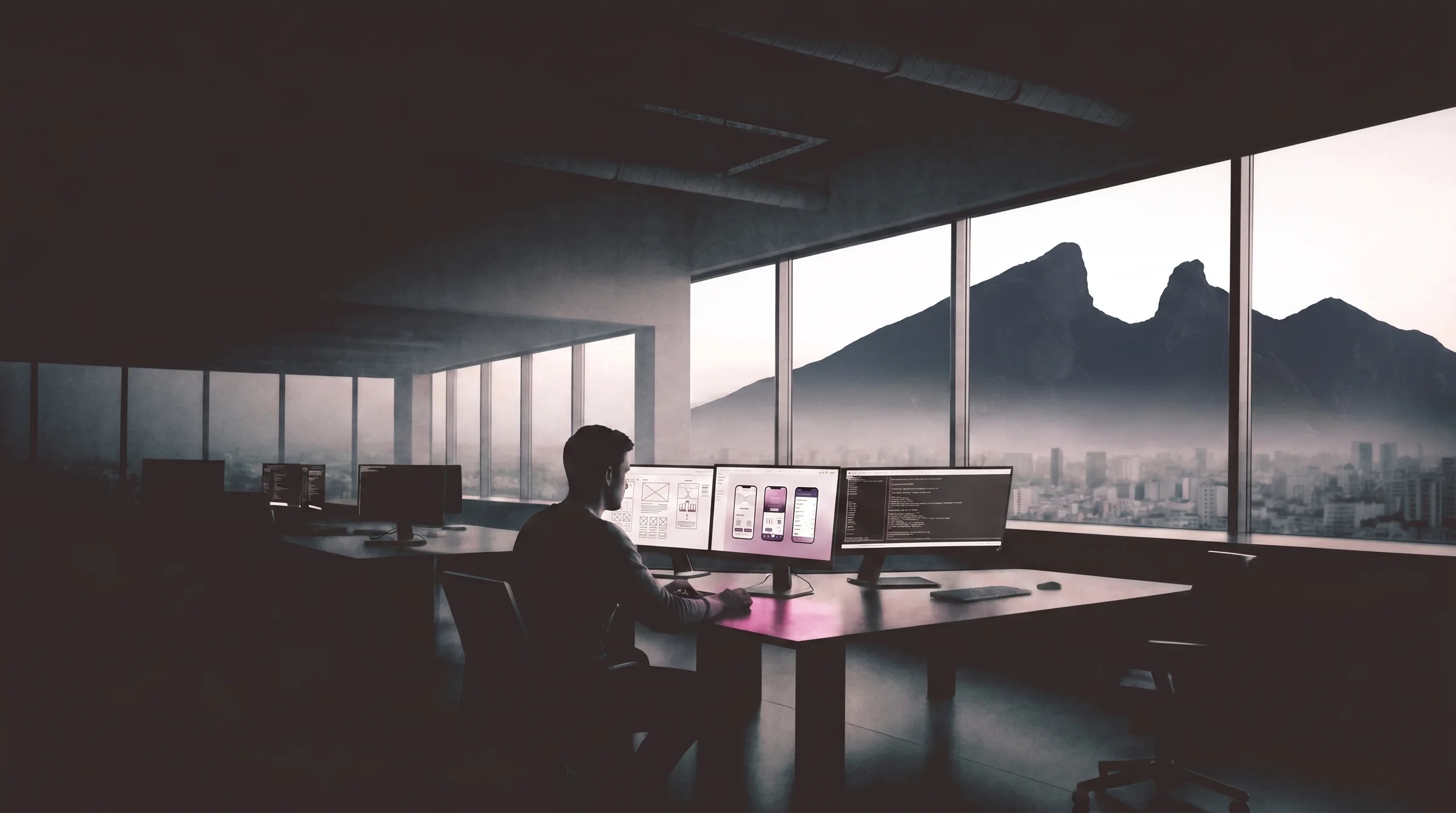 Design — wireframes, UI/UX and software development of the solution